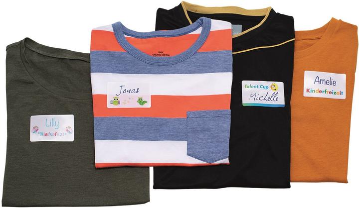 Actual product image HERMA A4 removable name labels