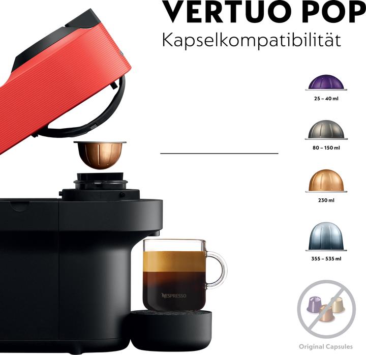 Produktbild Krups Nespresso Vertuo Pop (NESPRESSO Vertuo, EU-Stecker)