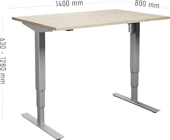 Image du produit kaiserkraft Atlanta (140 x 80 x 128 cm)