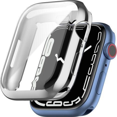Produktbild Cover-Discount Apple Watch 41mm - Gummi Schutz Case silber