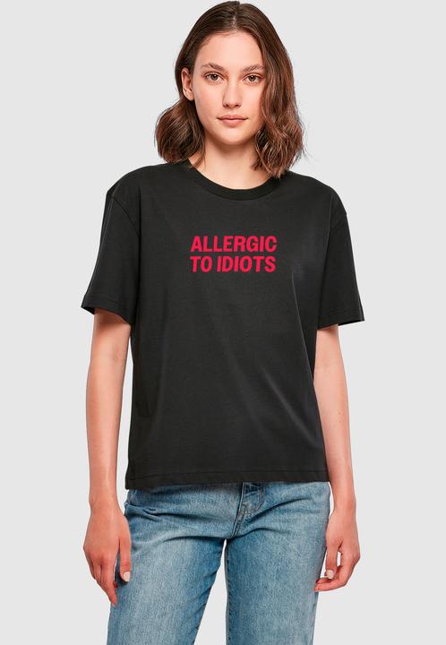 Produktbild Miss Tee Allergic To Idiots Tee - 170029 (S)