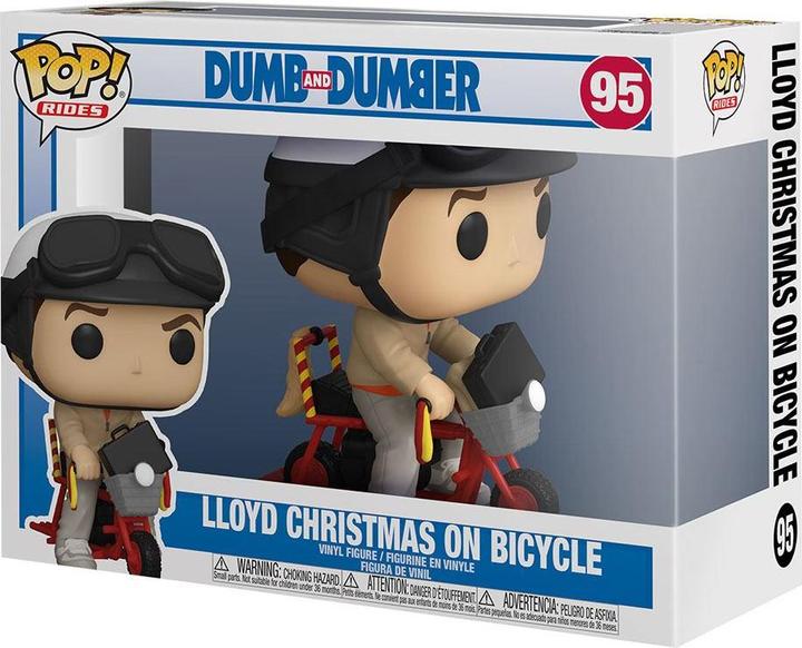 Immagine prodotto Funko POP! - Scemo & più scemo: Lloyd Christmas on Bicycle