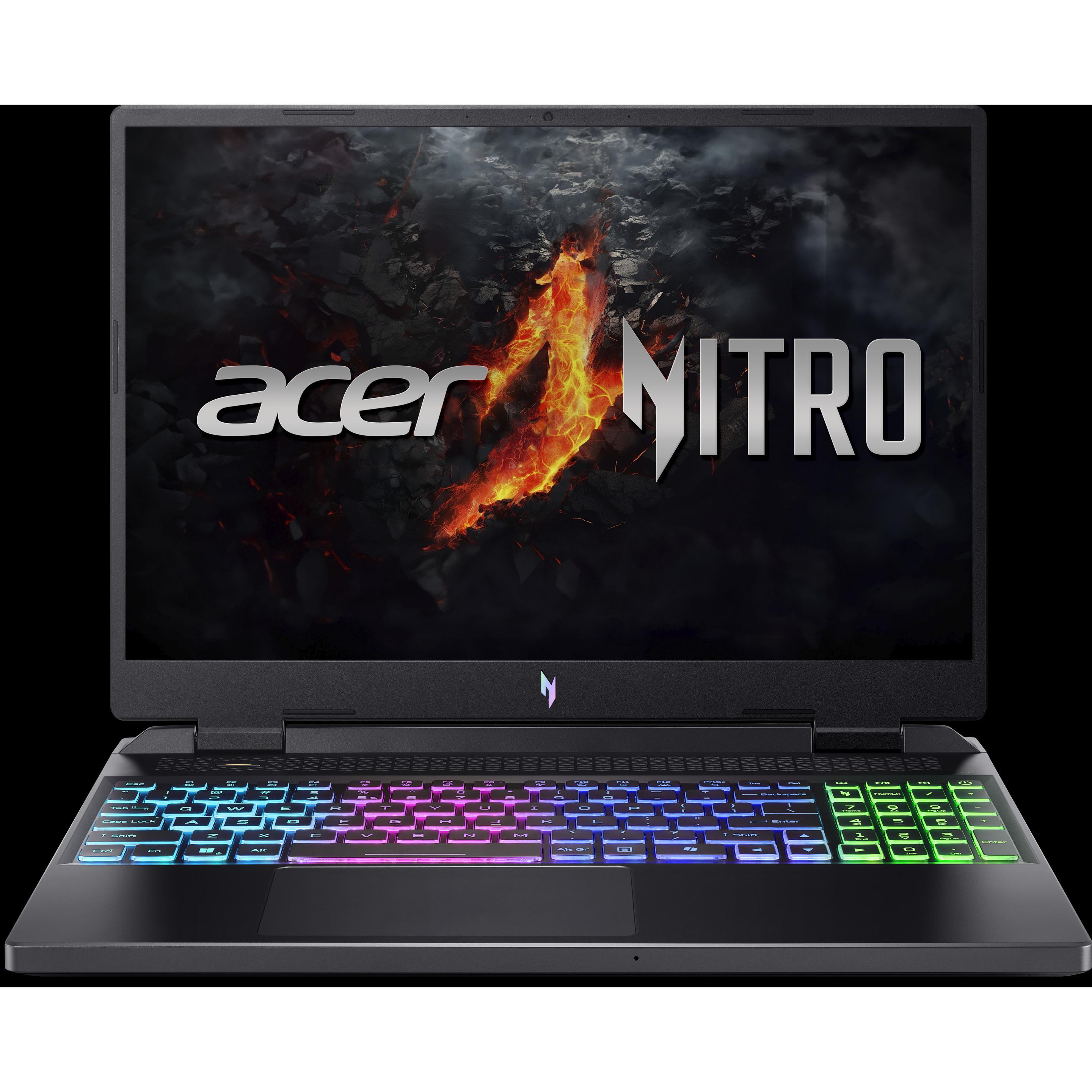 Thumbnail - Acer Nitro 16 RTX 4060 (16", AMD Ryzen 7 8845HS, 16 GB, 1000 GB, DE), Notebook, Schwarz
