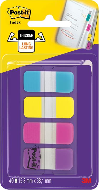 Post-it Index Strong (1.5 x 4 cm)