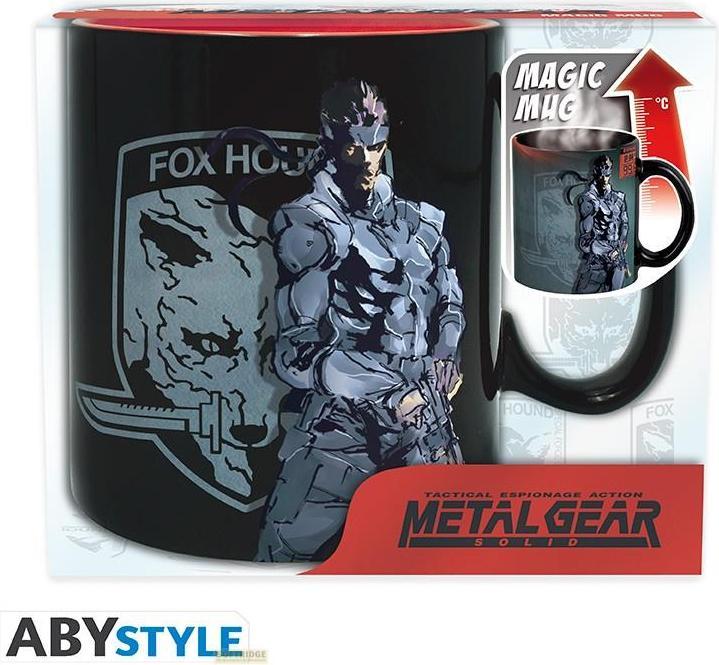 Produktbild ABYstyle Tazza Metal Gear Solid Heat Change : Solid Snake (ax2) (460 ml, 1x)
