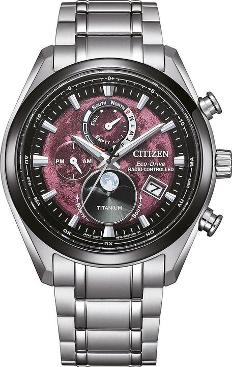 Produktbild Citizen BY1018-80X Eco-Drive Mondphase Titanium Funkuhr 43mm 10ATM (Mondphasenuhr, Funkuhr, 43 mm)