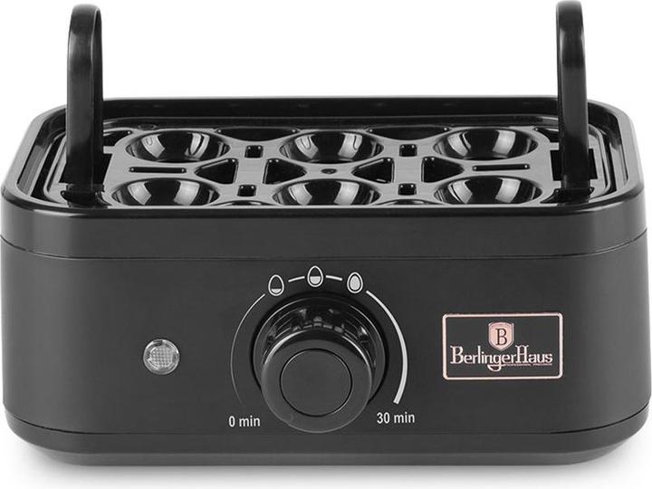 Produktbild BerlingerHaus Eierkocher fÃ¼r 6 Stk. Black Rose Collection