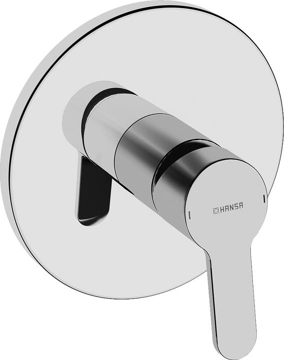 Actual product image Hansa Hansaprimo shower fitting, ready-mounted set, concealed, round rosette, 89919003
