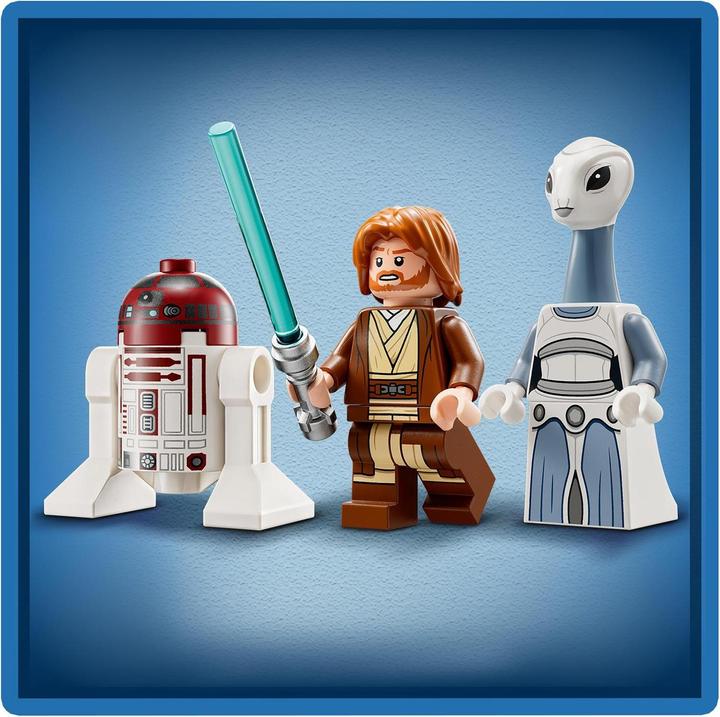 Actual product image LEGO Obi-Wan Kenobi's Jedi Starfighter (75333, LEGO Star Wars)