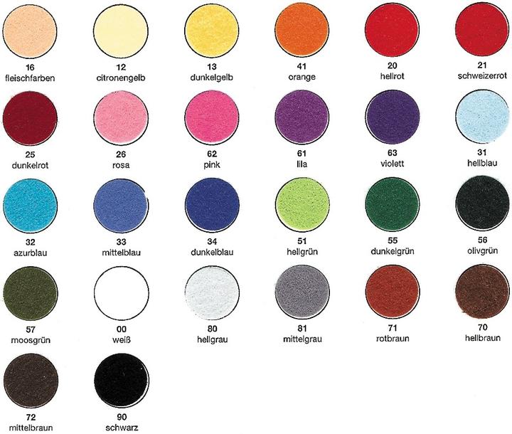 Actual product image Ursus Craft felt 20x30