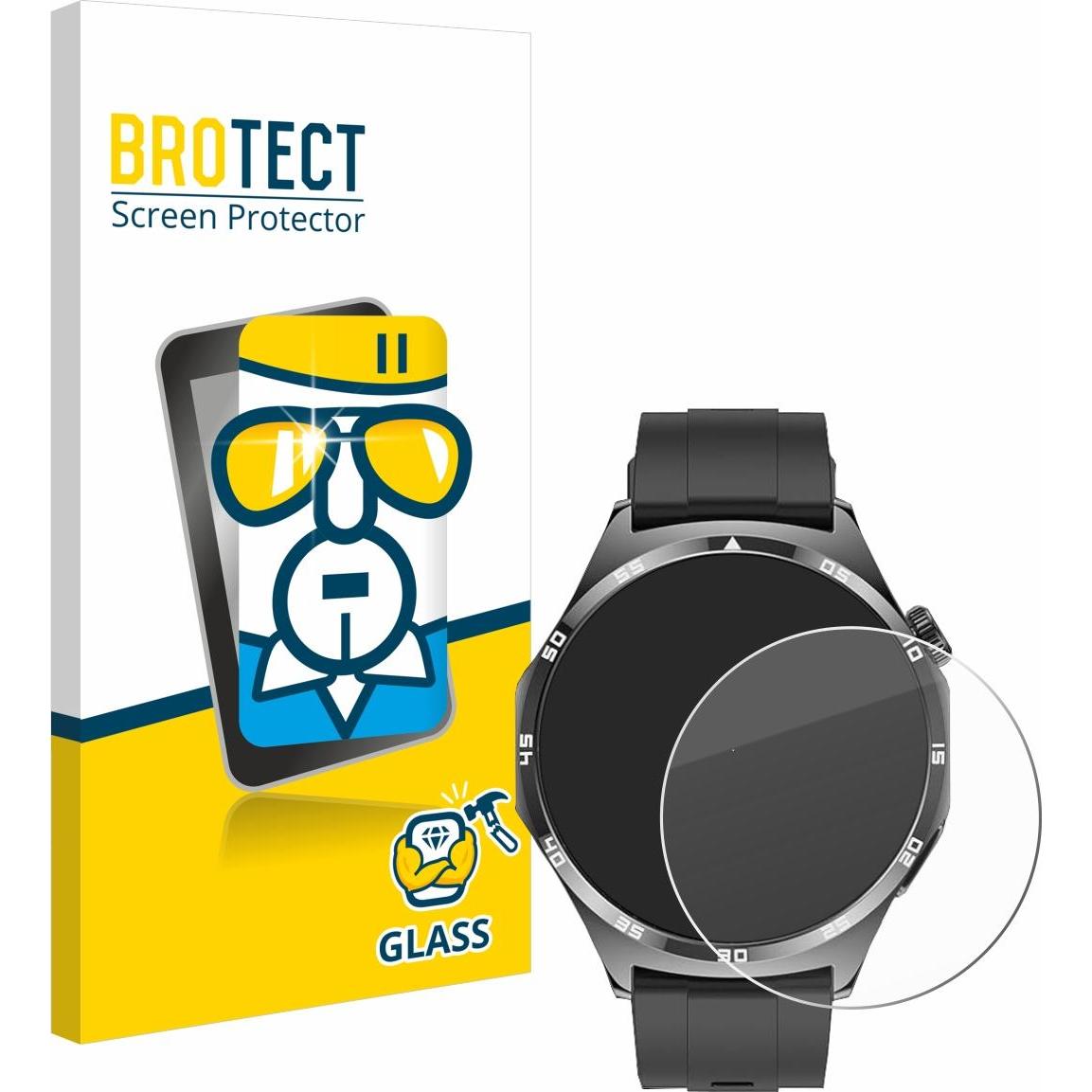 Thumbnail - BROTECT Panzerglas Displayschutz 9H Schutzglas Glas Klar Transparent, Smartwatch Schutzfolie, Transparent