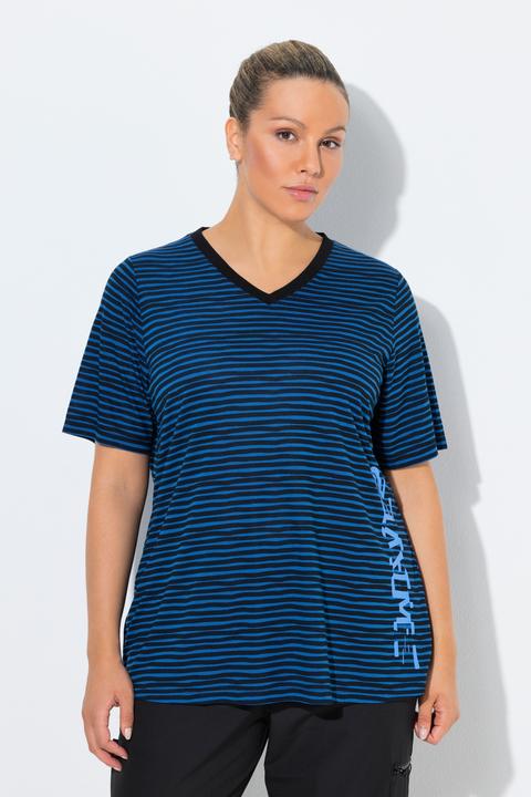 Actual product image Ulla Popken Striped Antibacterial Tee (58)
