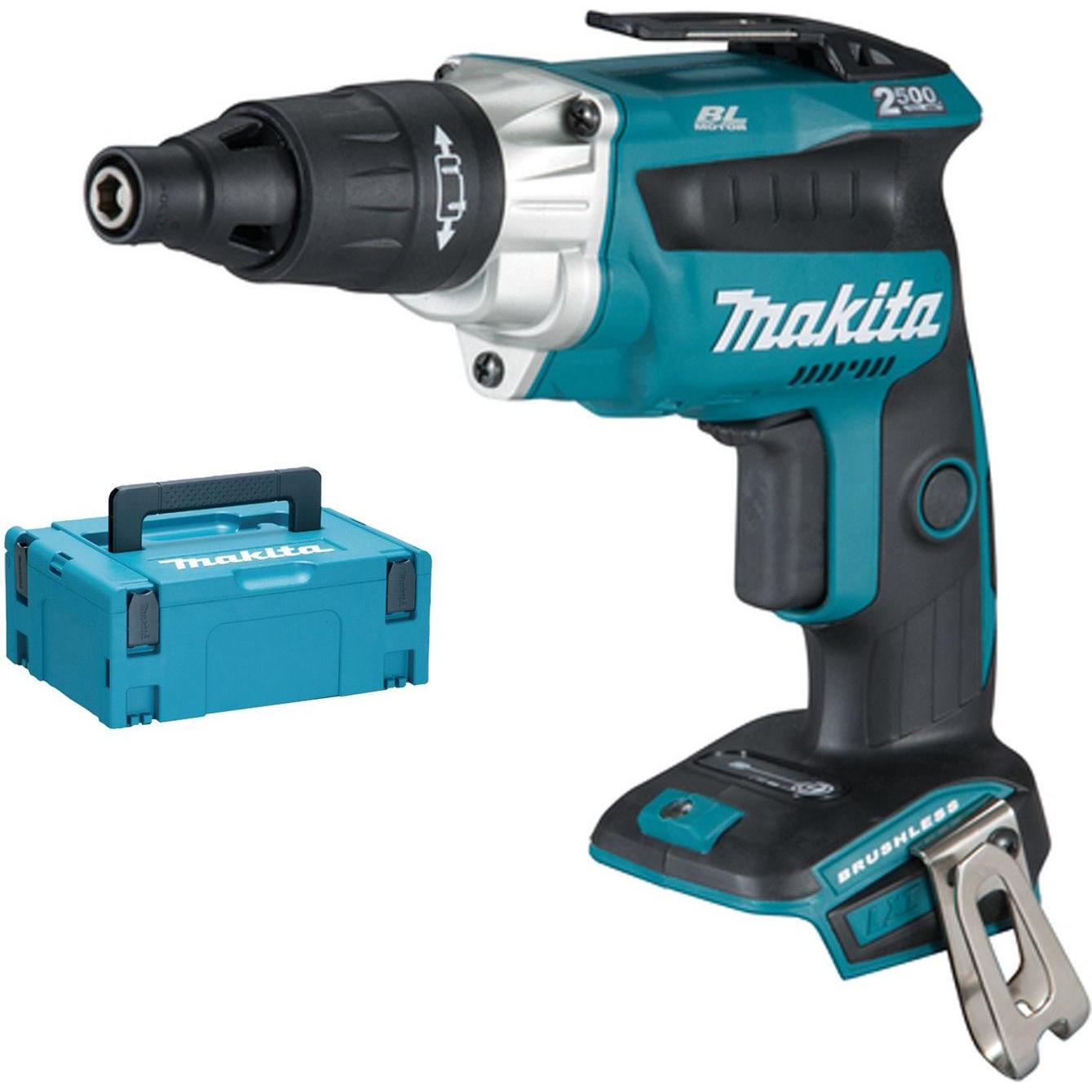 Makita, Bohrmaschine + Akkuschrauber, DFS251ZJ (Akkubetrieb)