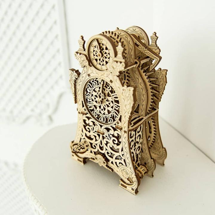 Actual product image WoodenCity Magic table grandfather clock