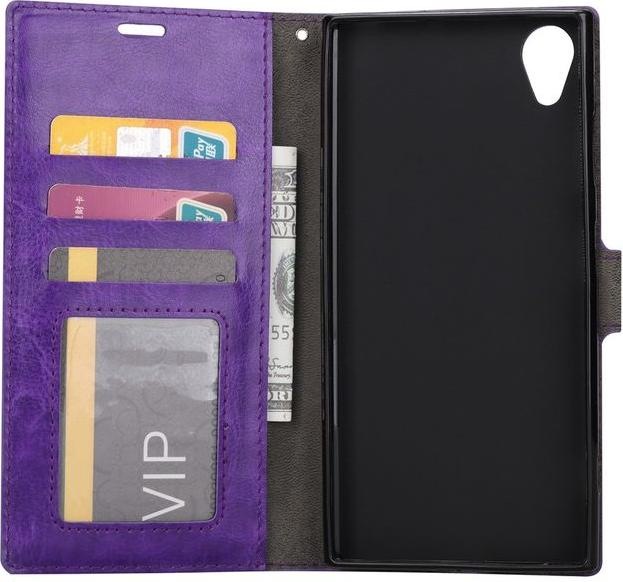 Actual product image MU Classic Crazy Horse leather cover (Xperia XA1 Plus)