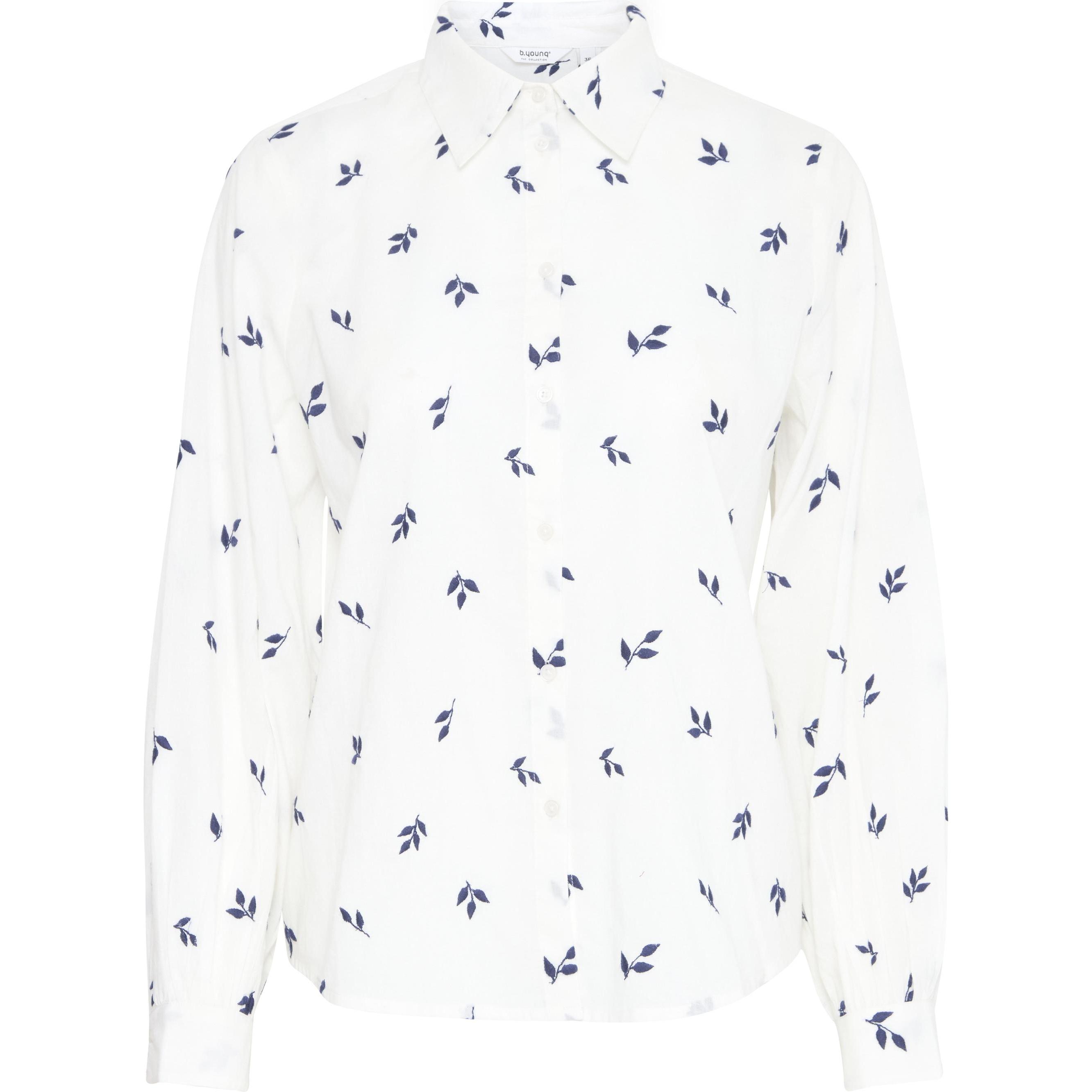 B.young, Damen, Bluse, Jadis, Blau, (38)
