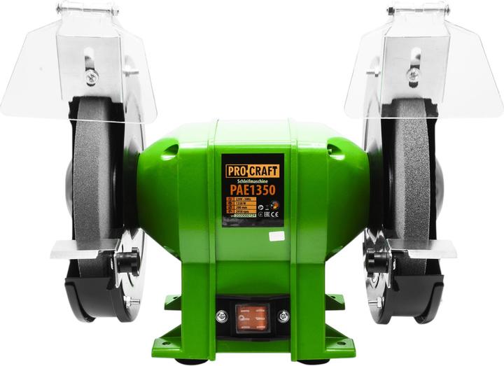Procraft PAE1350 Doppelschleifmaschine 400 Watt 200 mm (Bench grinder)