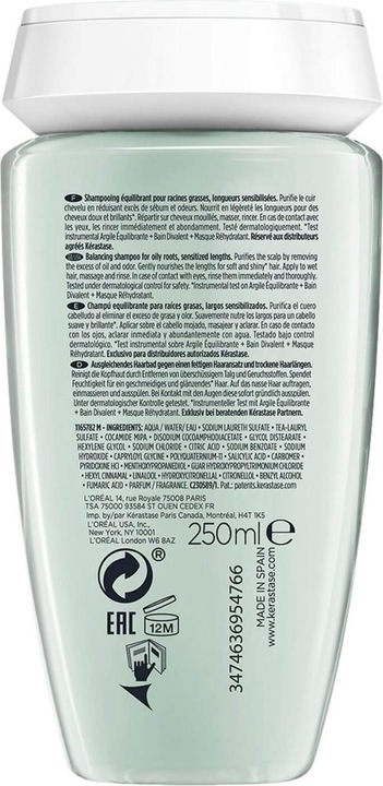 Produktbild Kérastase Spécifique Bain Divalent (250 ml, Flüssiges Shampoo)