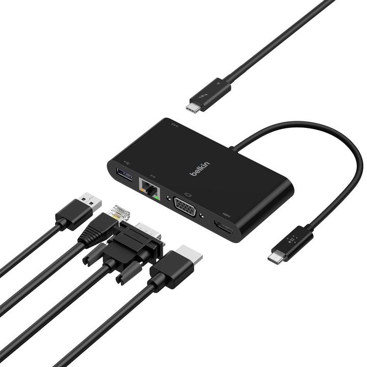 Actual product image Belkin Multimedia (USB-C, 4 ports)