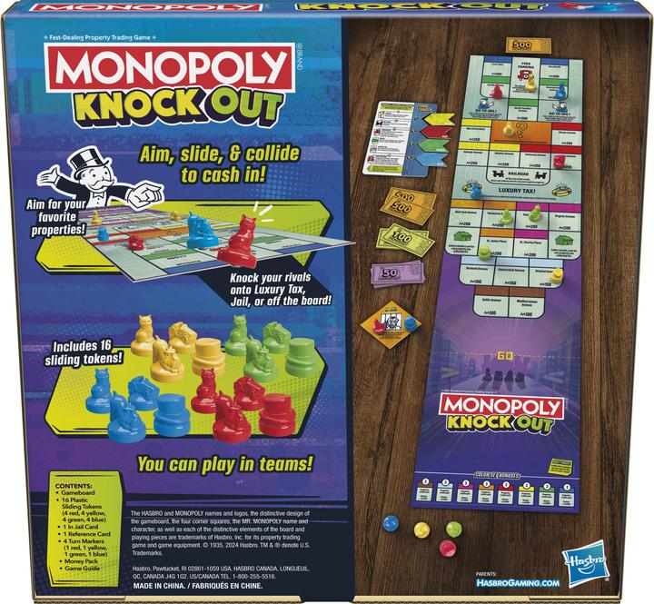Immagine prodotto Hasbro Monopoly Knockout (Inglese)