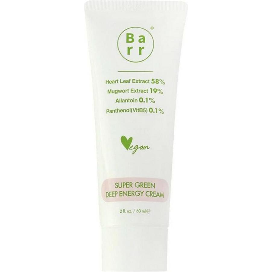 Barr, Gesichtscreme, Super green deep energy cream (60 ml, 24h Creme)