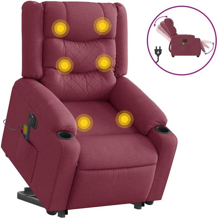 Image du produit vidaXL Massagesessel mit Aufstehhilfe