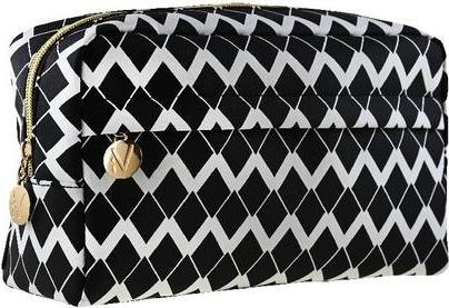 Produktbild Inter Vion Inter-Vionack & White Rectangular Cosmetic Bag With Front Pocket Large