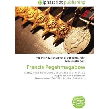 Francis Pegahmagabow, Fachbücher