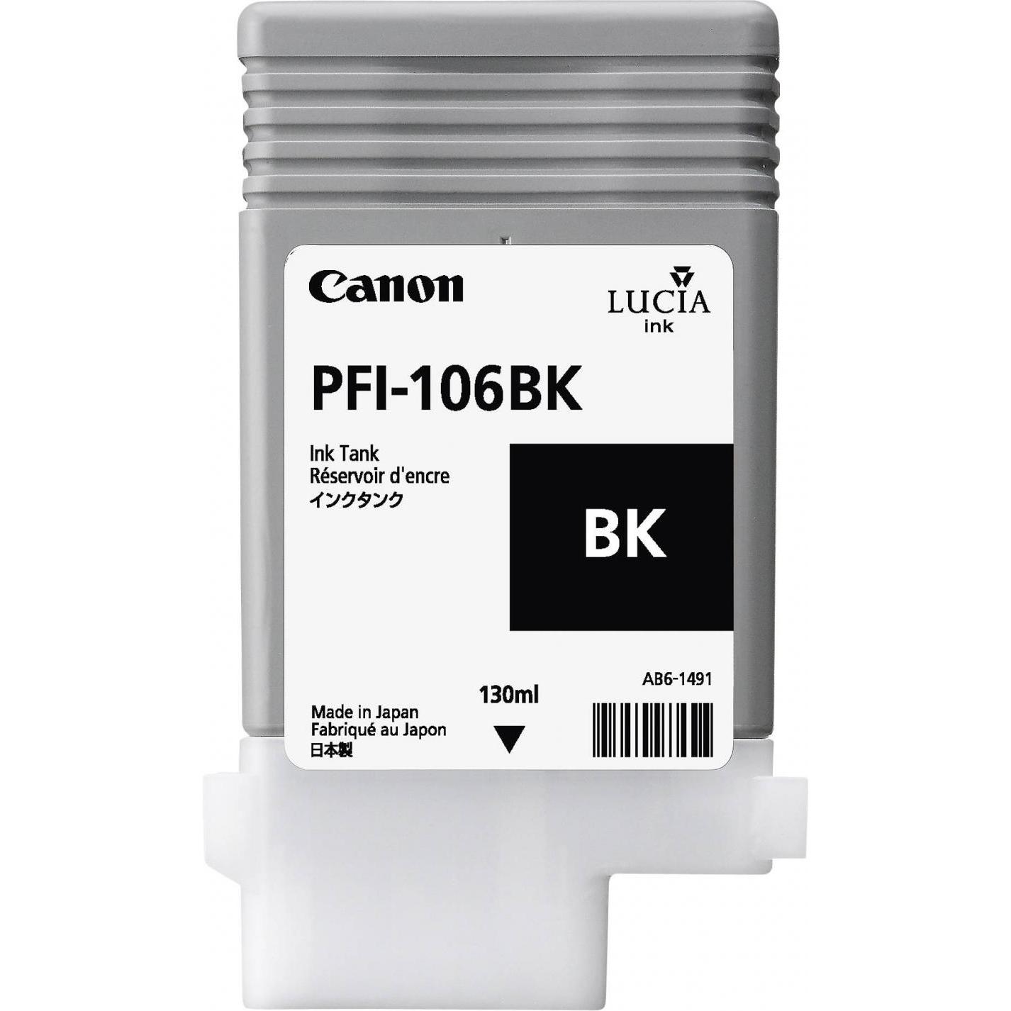 Canon, Druckerpatrone, Pfi-106bk (BK)