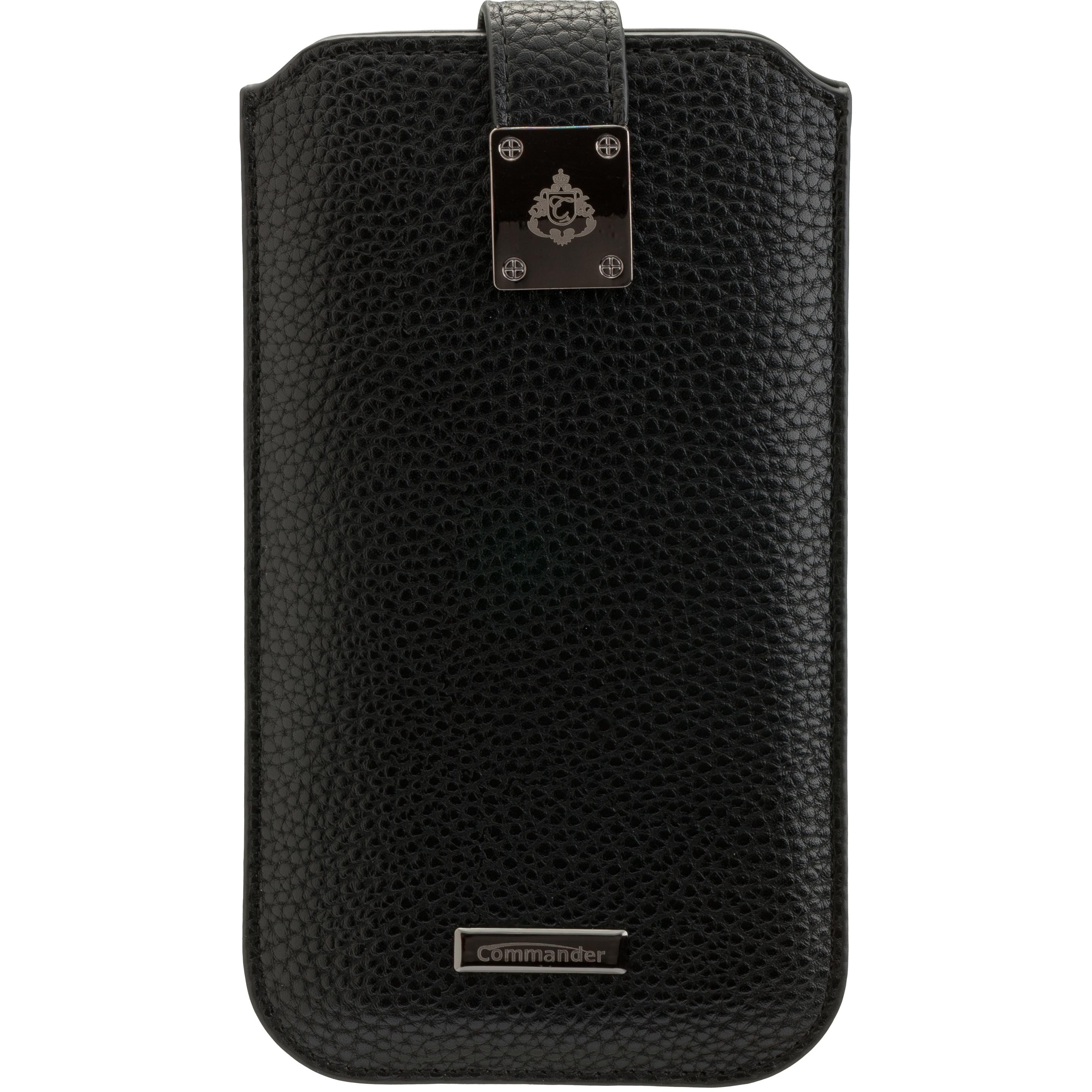 Thumbnail - Peter Jäckel COMMANDER MILANO XXL5.2 Schwarz, z.B. für Samsung G900 Galaxy S5/ Sony Xperia Z/ HTC One (M8) (Samsung Gala...