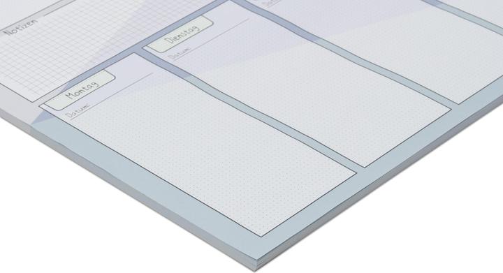 Actual product image Betzold Weekly schedule (42 x 59.5 cm)