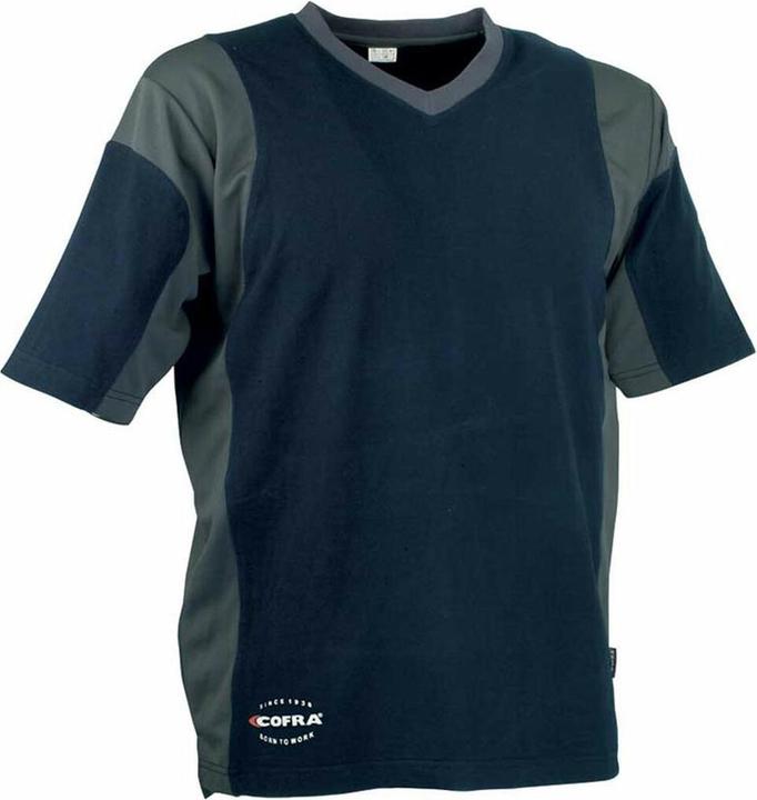 Produktbild Cofra Herren Kurzarm-T-Shirt Java Dunkelblau (L, S)
