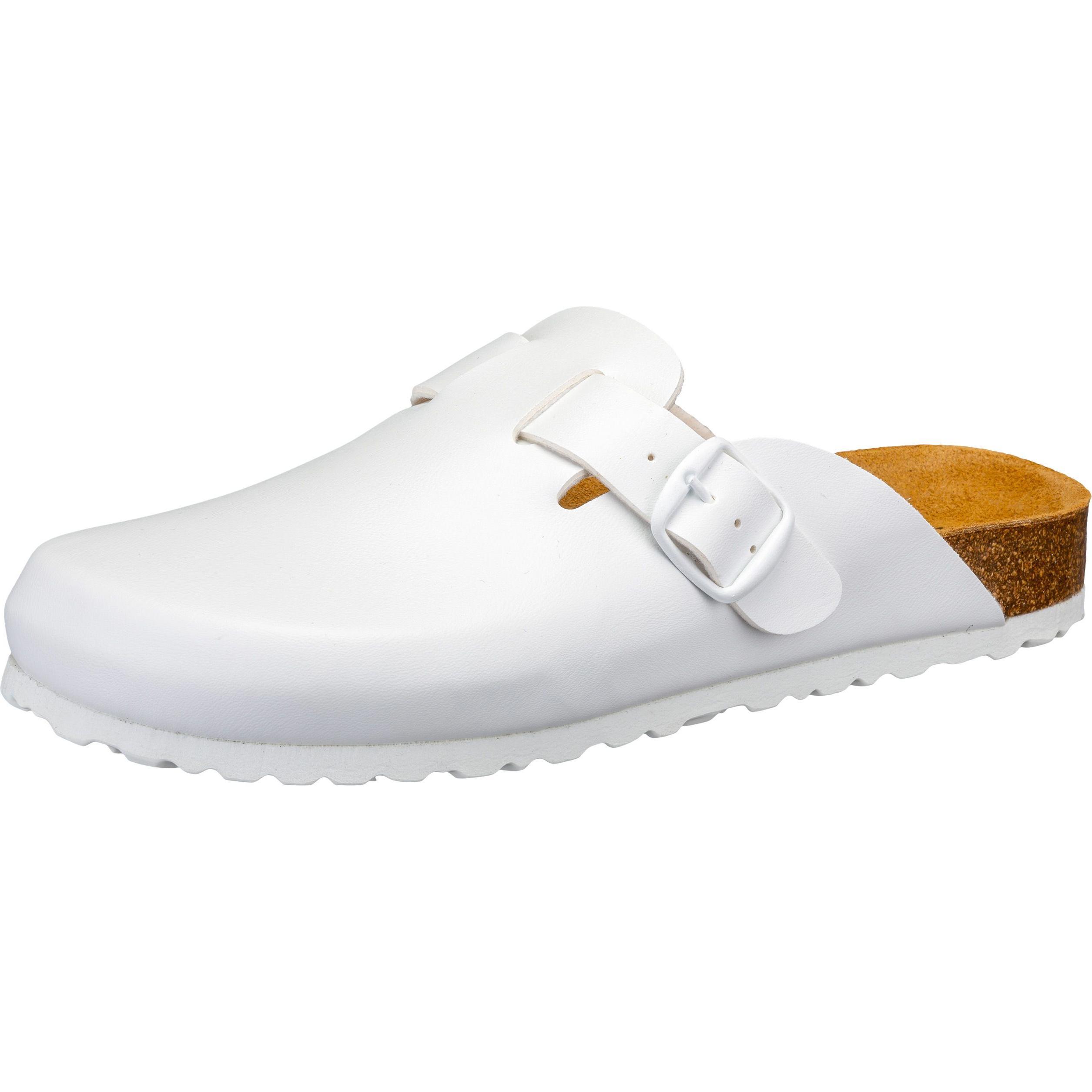 Lico, Herren, Hausschuhe, Bioline Clog, Weiss, (36)