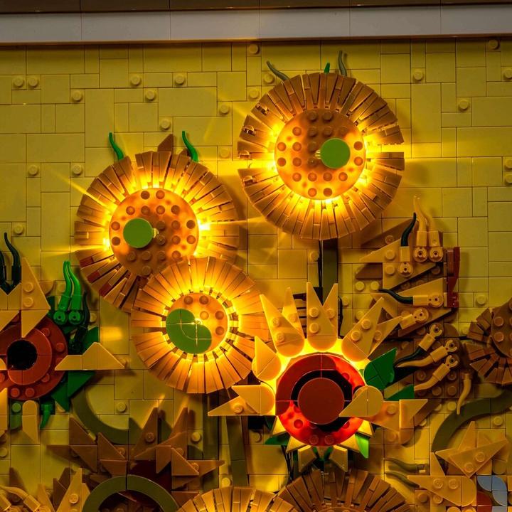 Produktbild Light my bricks LMB 2.0 LED Licht Set für LEGO® 31215 Vincent Van Gogh - Sonnenblumen