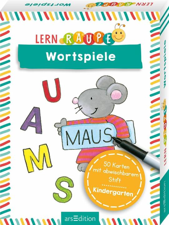 Produktbild Lernraupe – Wortspiele (Deutsch, 3 Jahre)
