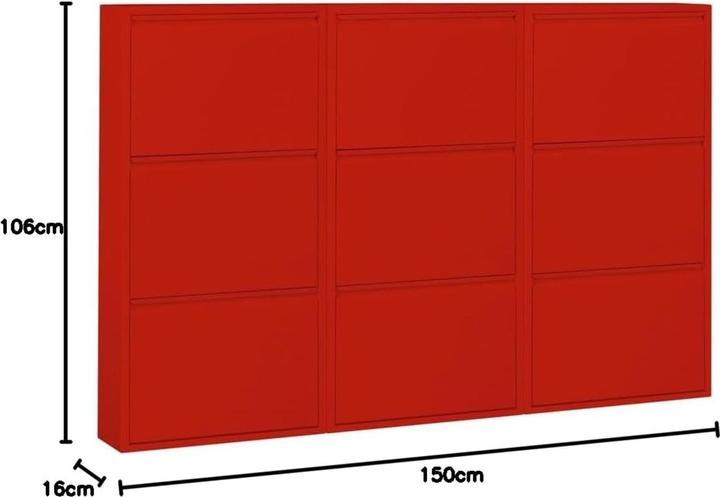 Produktbild Ebuy24 Pisa (150 x 16 x 106 cm)