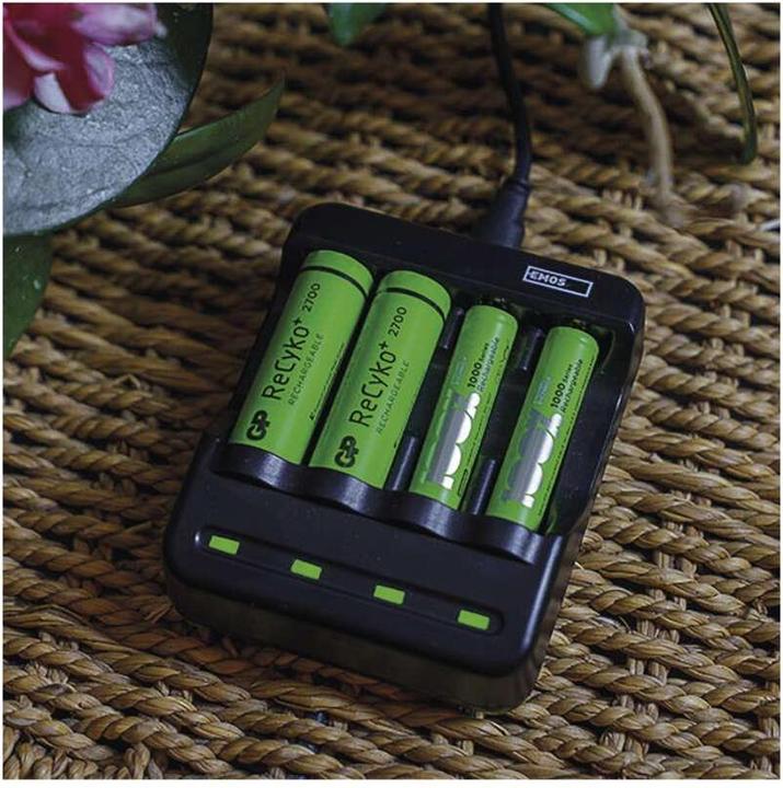 Immagine prodotto Emos Caricabatterie BCN-40 (1 pz., AAA, AA, Caricabatterie senza batteria)