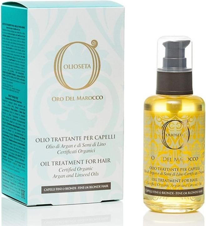 Immagine prodotto Oro del Marocco BAREX Marocco Trattamento all'olio d'oro per capelli fini o biondi 100ml (100 ml)