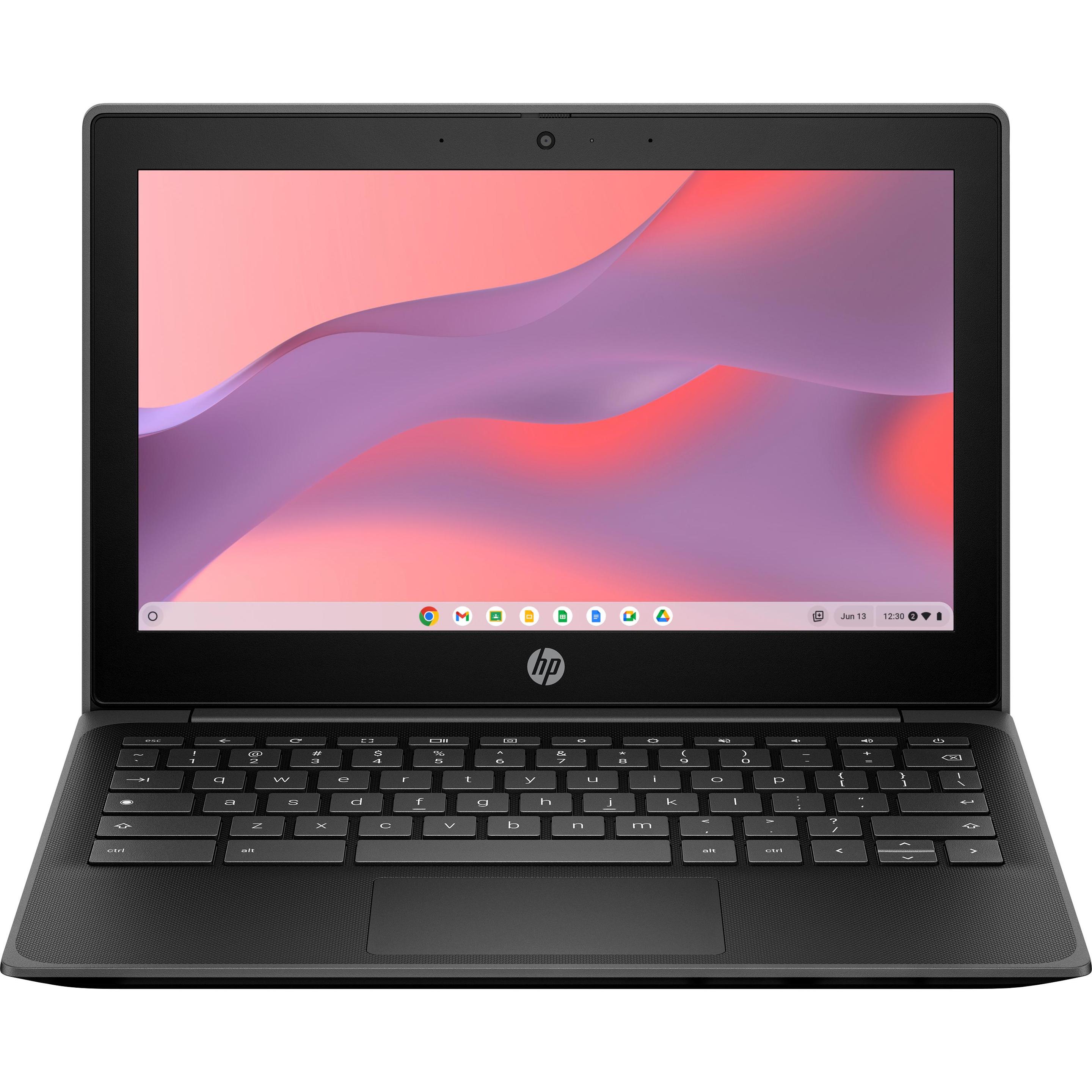 HP FortisG1i11 N250 11 16GB/128 chromeOS (11.60", 128 GB, 16 GB, Deutschland), Notebook, Schwarz