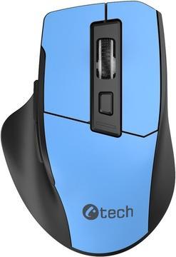 Actual product image C-Tech My¡ Ergo WLM-05, bezdrátová, 1600DPI, 6 tlaÄÄtek, USB nano receiver, modrá (Wireless)