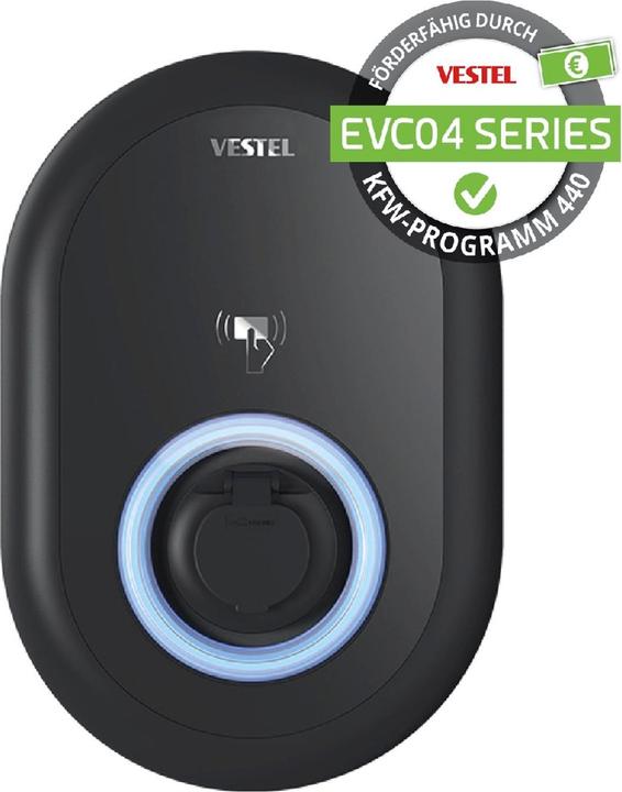 Produktbild Vestel EVC04 (Typ 2, 11 kW, 16 A, Fest verdrahtet)