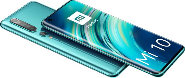 Produktbild Xiaomi Mi 10 (256 GB, Coral Green, 6.67", Single SIM, 108 Mpx, 5G)