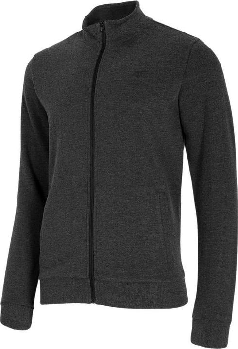 Produktbild 4F Bluza męska H4Z22-BLM351 Ciemny Szary melanż r.S (S)
