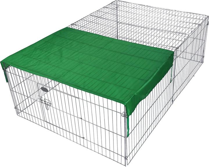 Actual product image Wiltec Outdoor enclosure cover 122x95x58cm small animal enclosure run outdoor enclosure