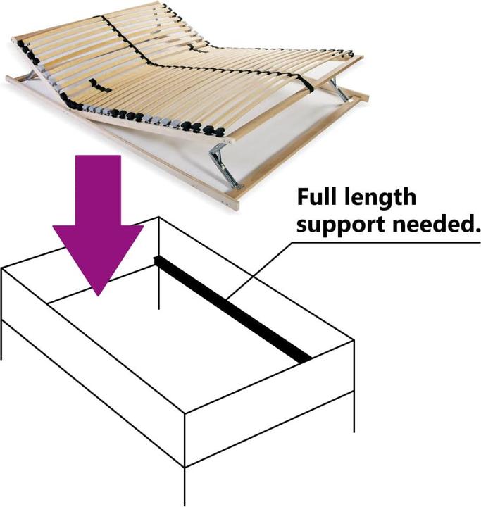 Actual product image vidaXL Lattenrost