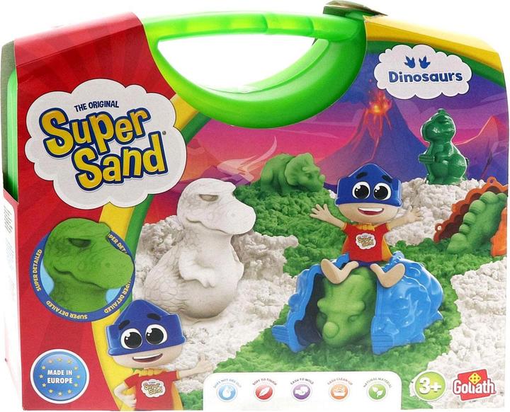 Image du produit Goliath Toys Super Sand Dinosaure dans une valise
