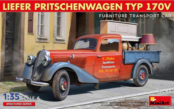 Produktbild 1:35 Lieferwagen Typ 170V m. Möbel