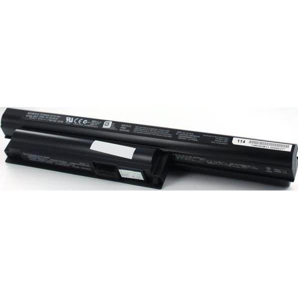 Thumbnail - AGI Akku kompatibel mit Sony Vaio SVE151E11M - Akku - 6.600 mAh (6600 mAh), Notebook Akku, Schwarz