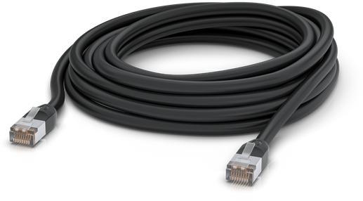 Actual product image Ubiquiti UACC-CABLE-PATCH-OUTDOOR-8M-BK - Patch Cable outdoor, 8 m, black (S/UTP, CAT5e, 8 m)