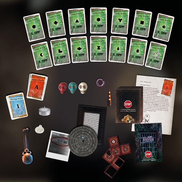 Actual product image Kosmos Exit - The catacombs of horror (German, 1 - 4 Players)